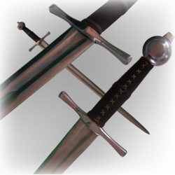 Miecz jednoręczny XIII wiekdo walki turniejowej